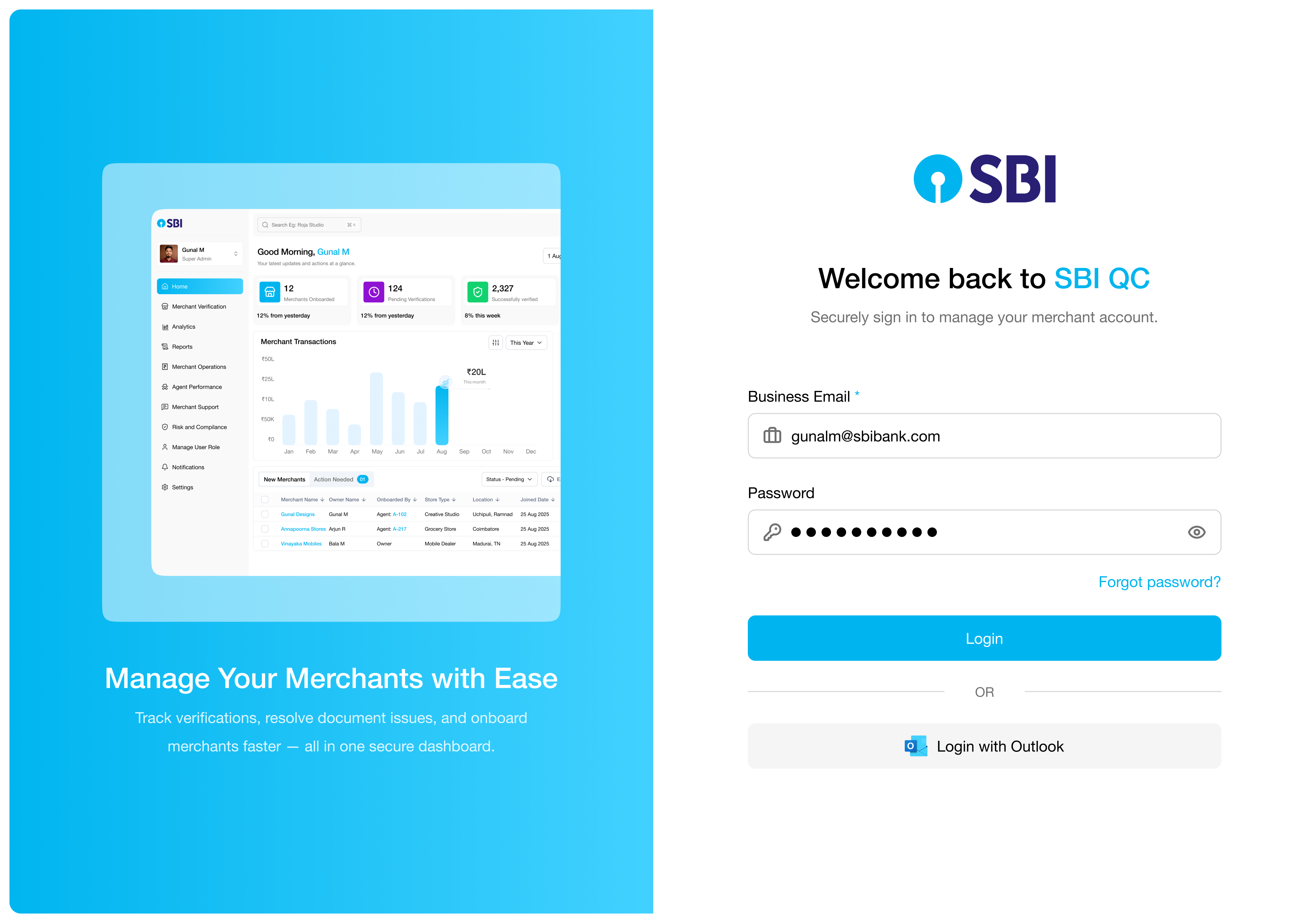 SBI QC Dashboard